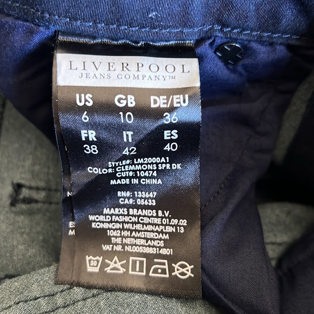 Liverpool Contour Skinny Jean - Picture 9 of 13